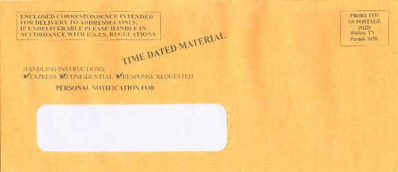 Junk Mail Envelope 1